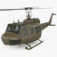bell uh-1 uh 3D
