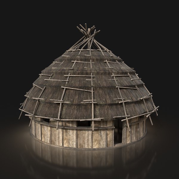 Celtic Chief Roundhouse 3d Max