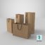 paper bags set 01 3D