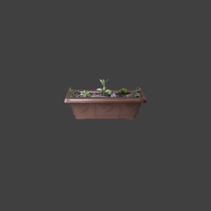 3D model plant pot