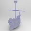 small santa maria boat 3D model