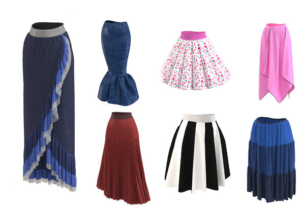 skirt 3d model