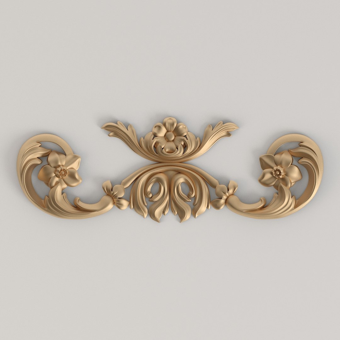 3D decorative element - TurboSquid 1568207