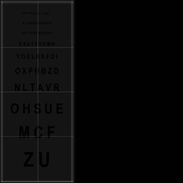 3D acuite chart optic monoyer model - TurboSquid 1568319
