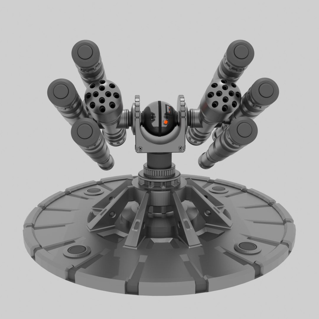 3D model rocket launcher TurboSquid 1568526