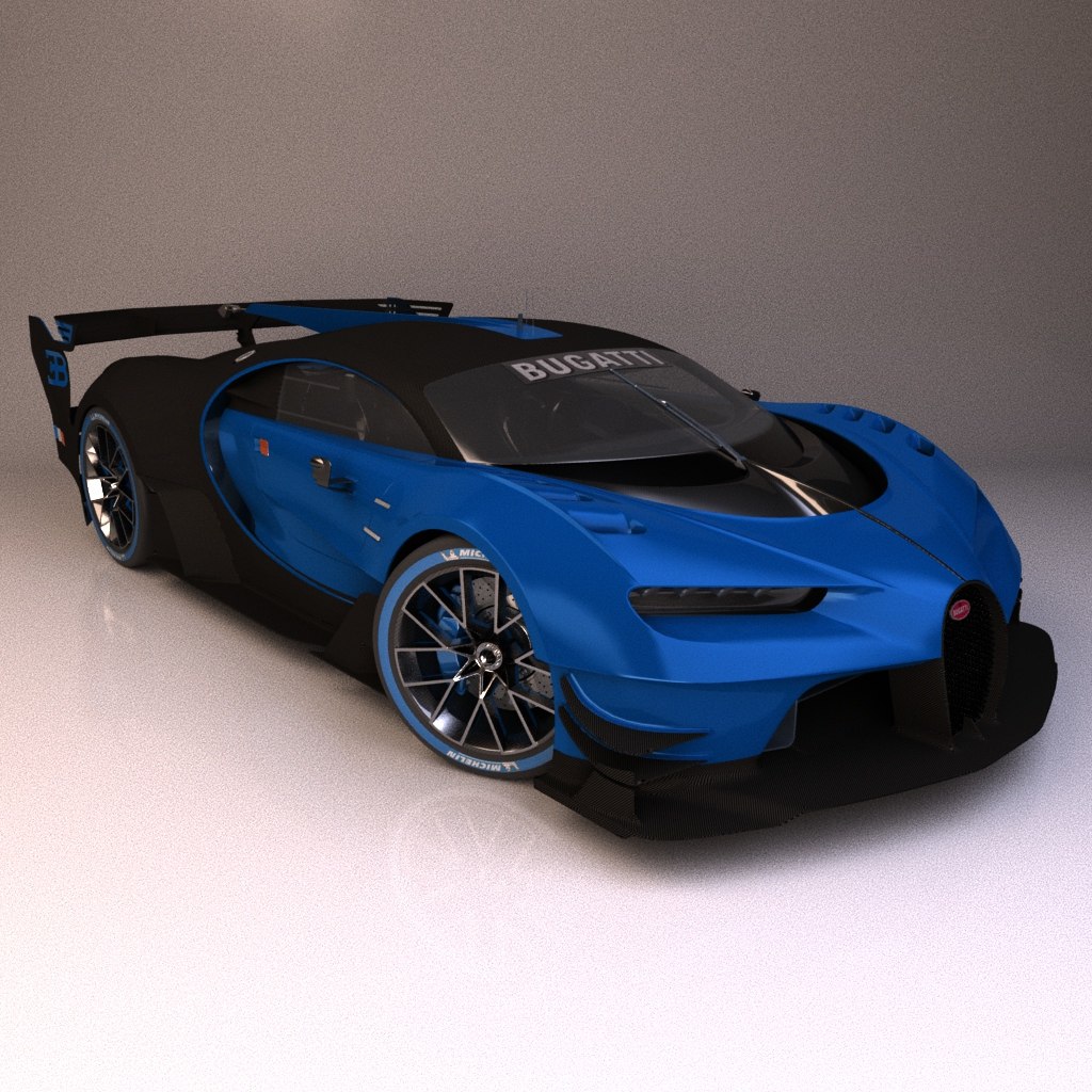 Bugatti Vision Modelo 3D TurboSquid 1568600