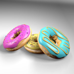 donuts 3D model