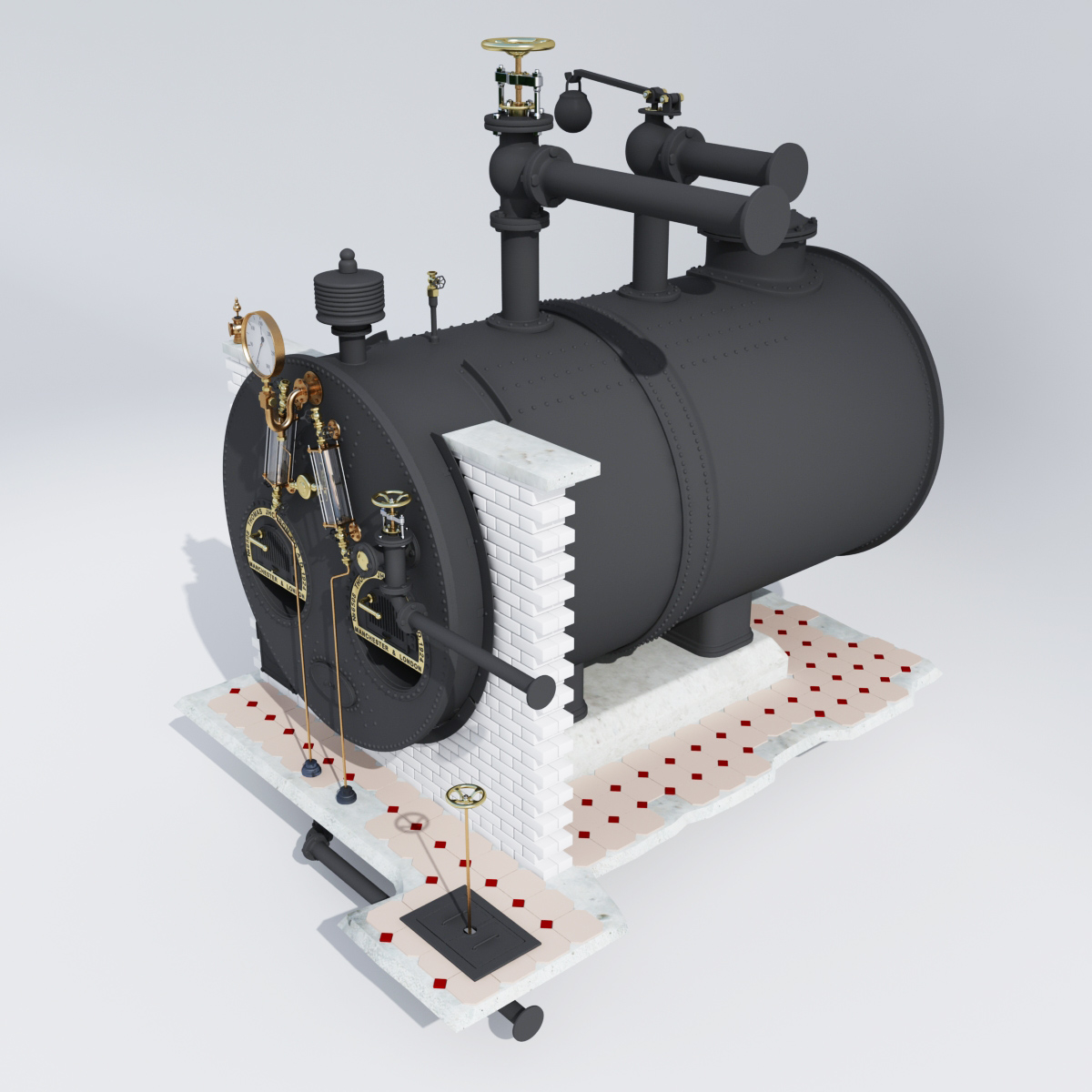 Old Boiler 3d Model Turbosquid 1568905