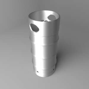 3D barrel slim steel 7 model