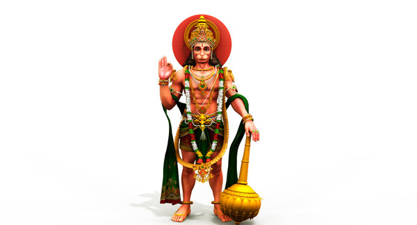 hanuman 3D model