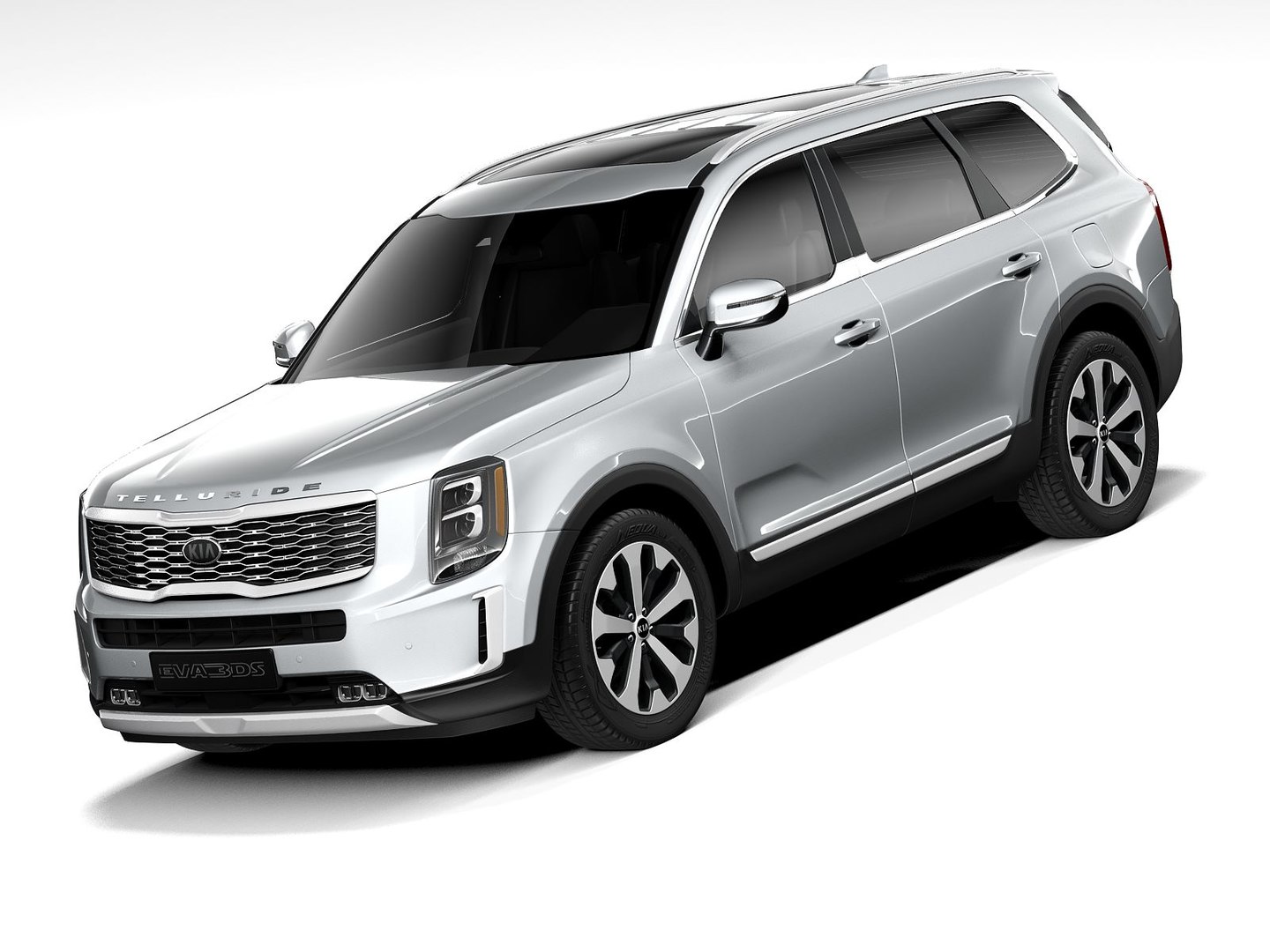 Modello 3D Kia Telluride 2021 TurboSquid 1569208