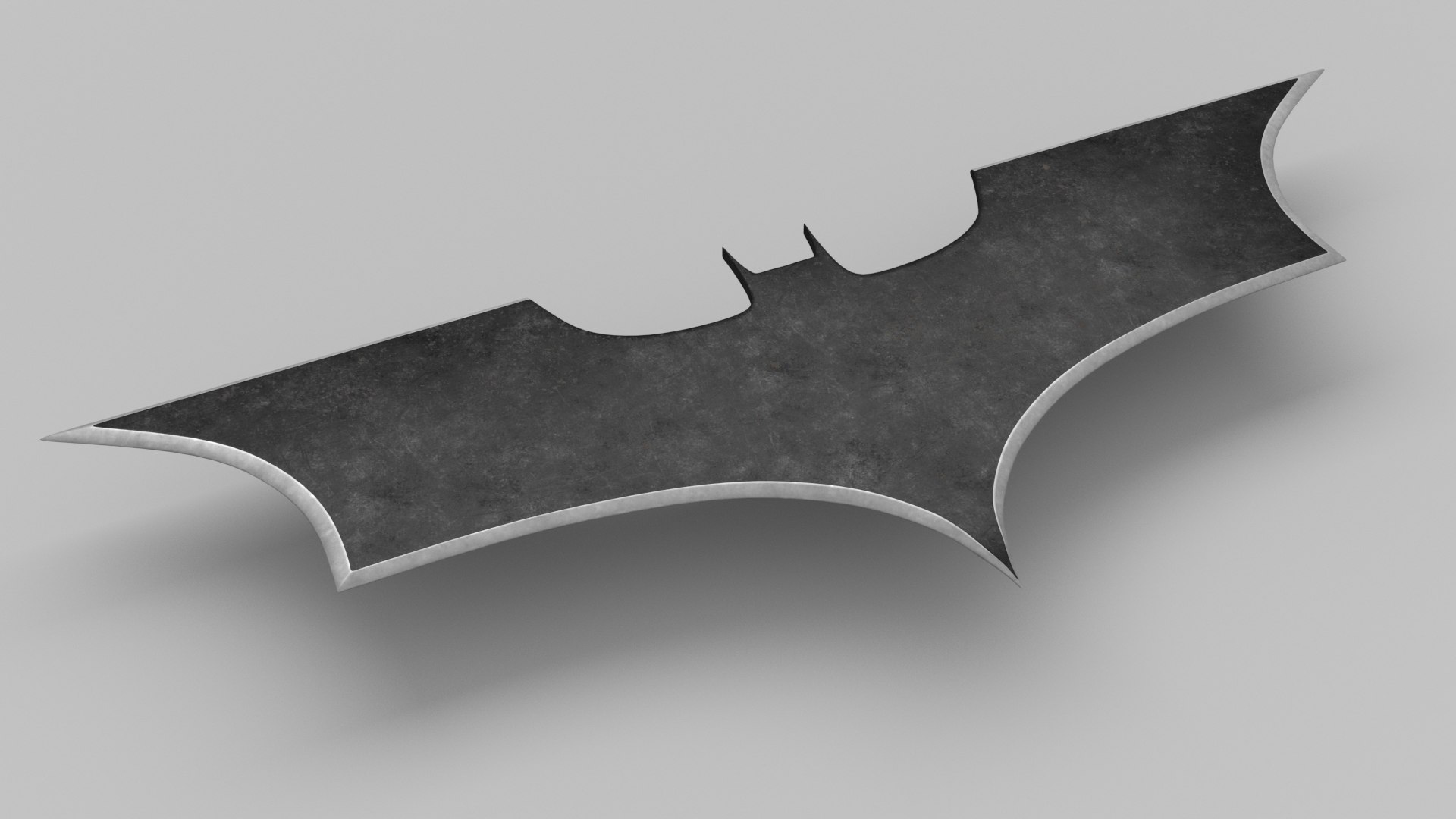 Batman batarang 3D model - TurboSquid 1569287