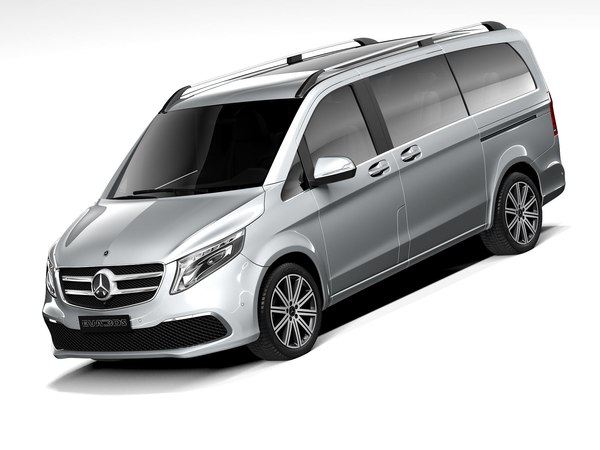 Mercedes Benz V Class 21 3d Modell Turbosquid