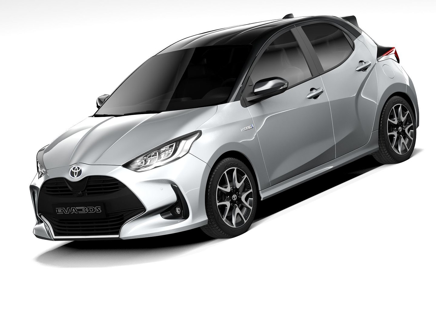 toyota yaris 2021 3d-modell - turbosquid 1569270