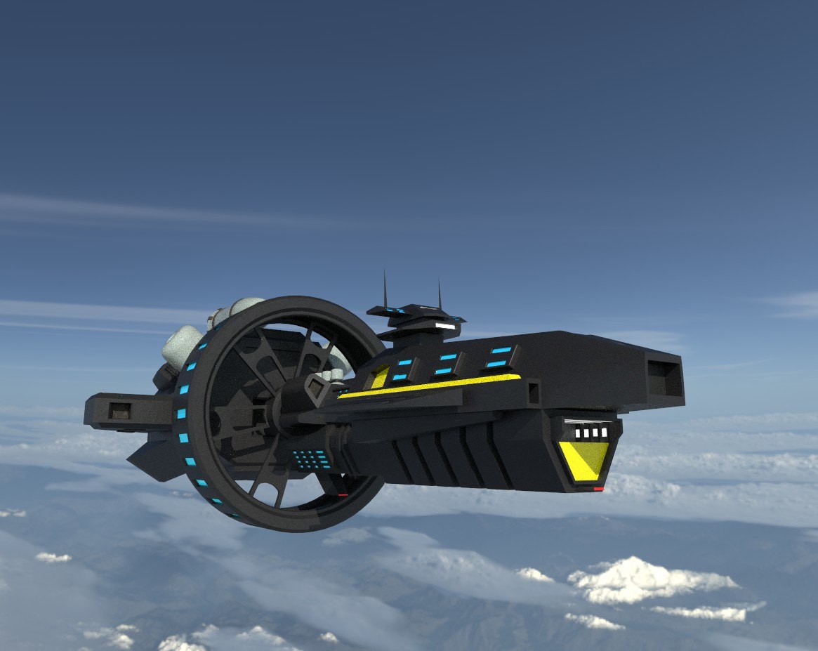 spaceship nova-13d模型