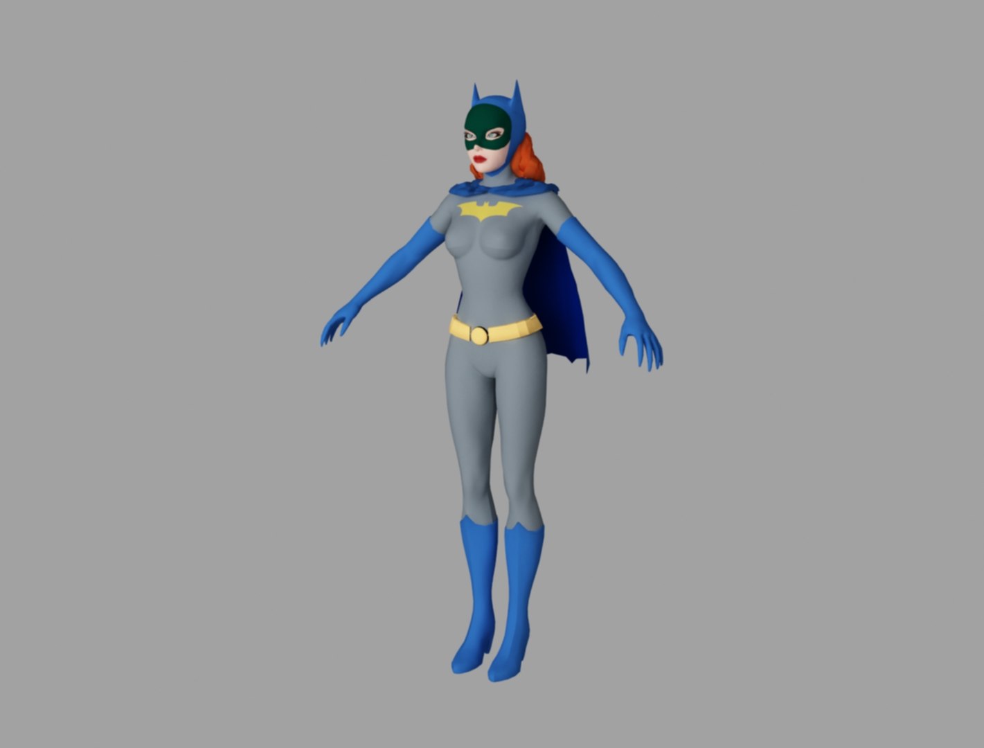 Batgirl bat girl 3D model - TurboSquid 1569343