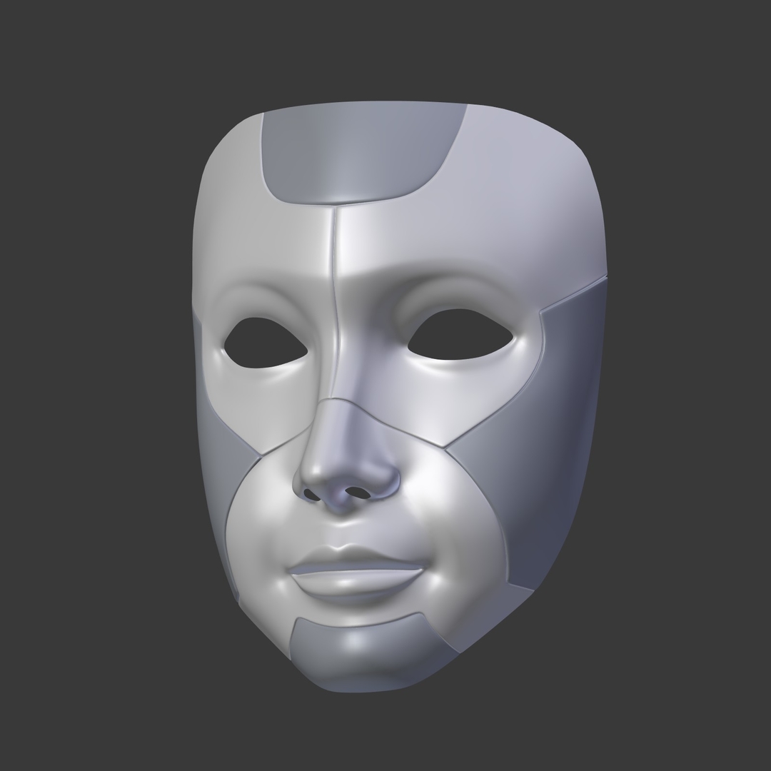 3D model robot mask - TurboSquid 1569565