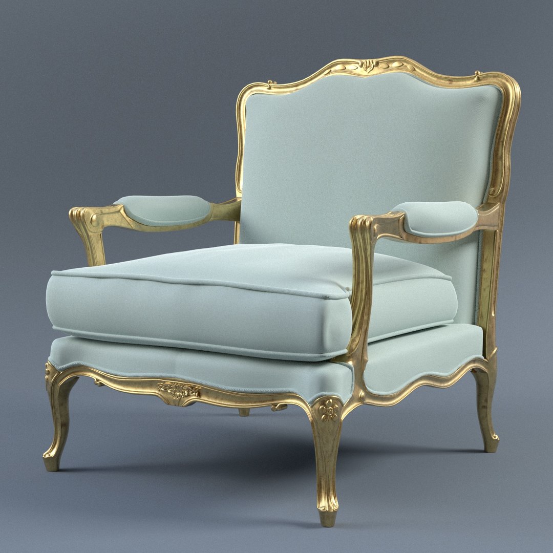 Arabic Chair 3D Model TurboSquid 1569731