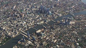 3D model london city