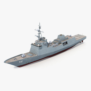navy generation frigate ffg 3D