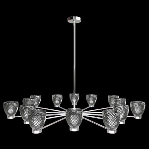 3D ralar chandelier mod068pl-14ch model