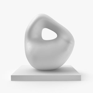 3D sculpture henry moore
