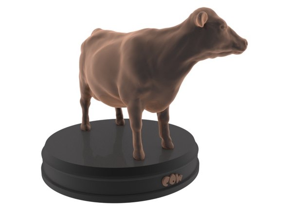 3D print cow model - TurboSquid 1570229