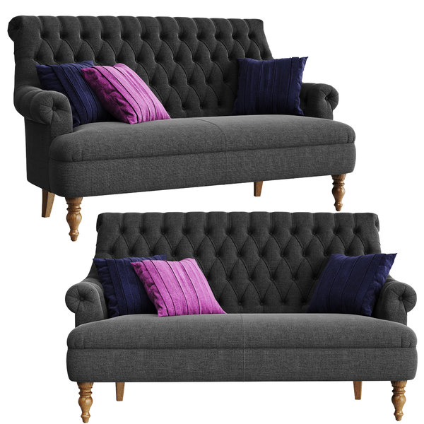 pickering compact sofa 3D model