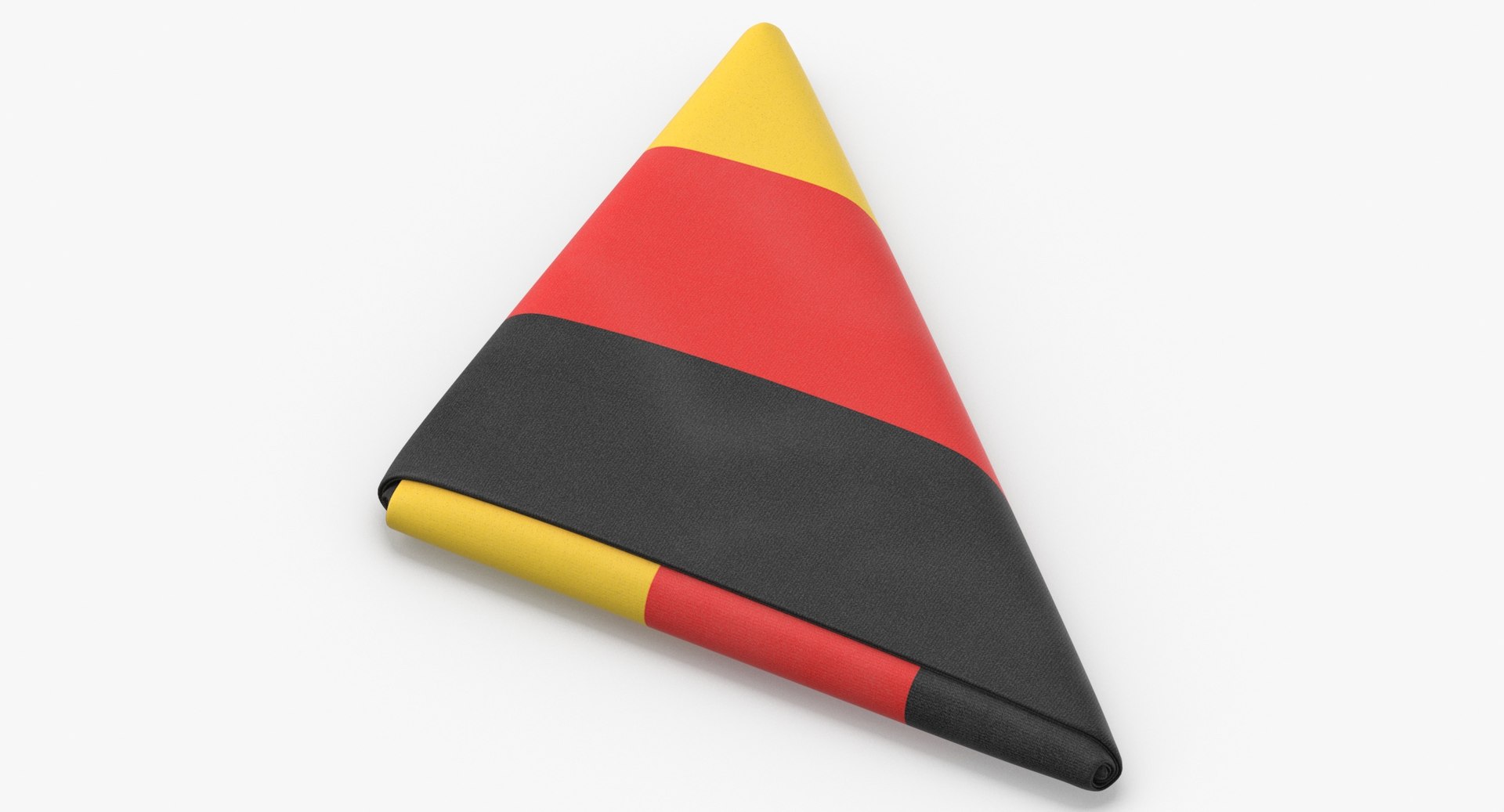 Flag Folded Triangle Germany 3D 모델 TurboSquid 1570338