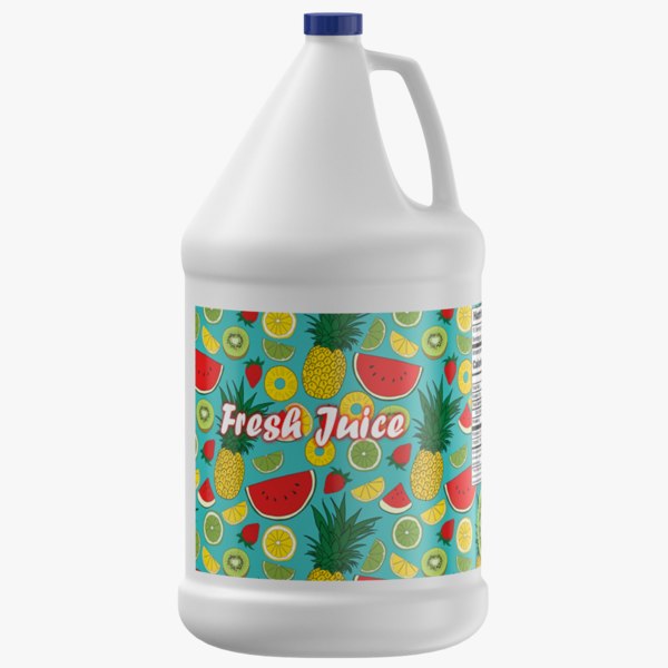 fresh juice gallon jug model