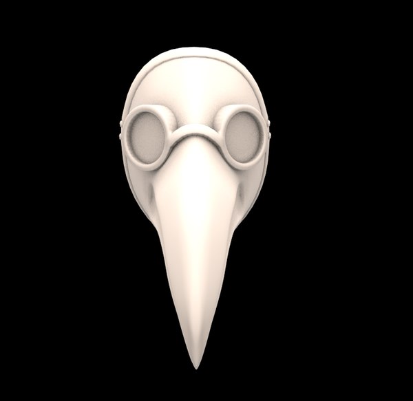 Plague doctor mask 3D model - TurboSquid 1570513