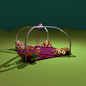 environment sweets 3D model