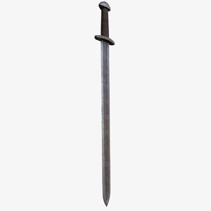 3D viking sword
