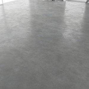 polished concrete floor 3D model