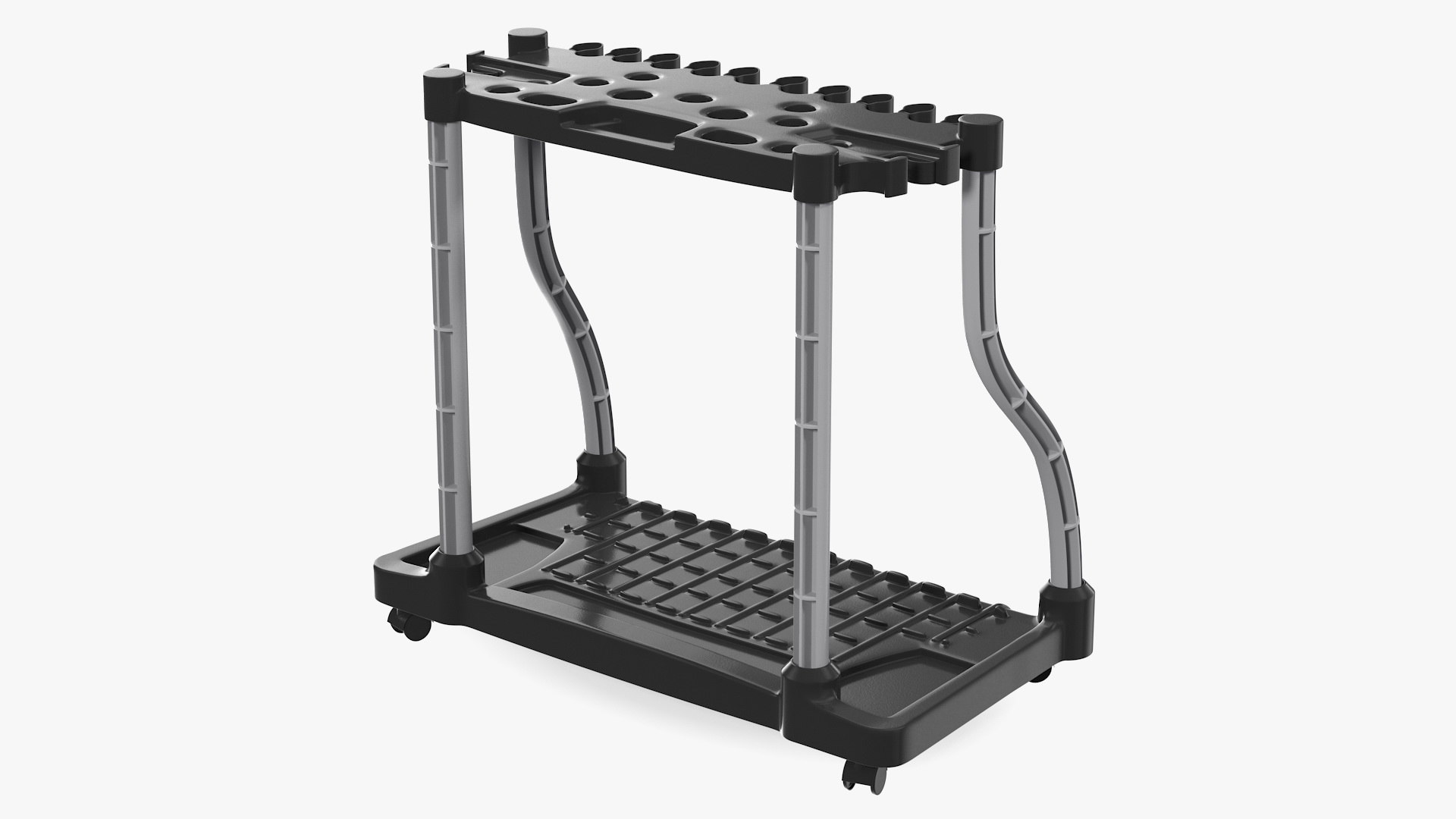 Garden tool tower rack model TurboSquid 1571936