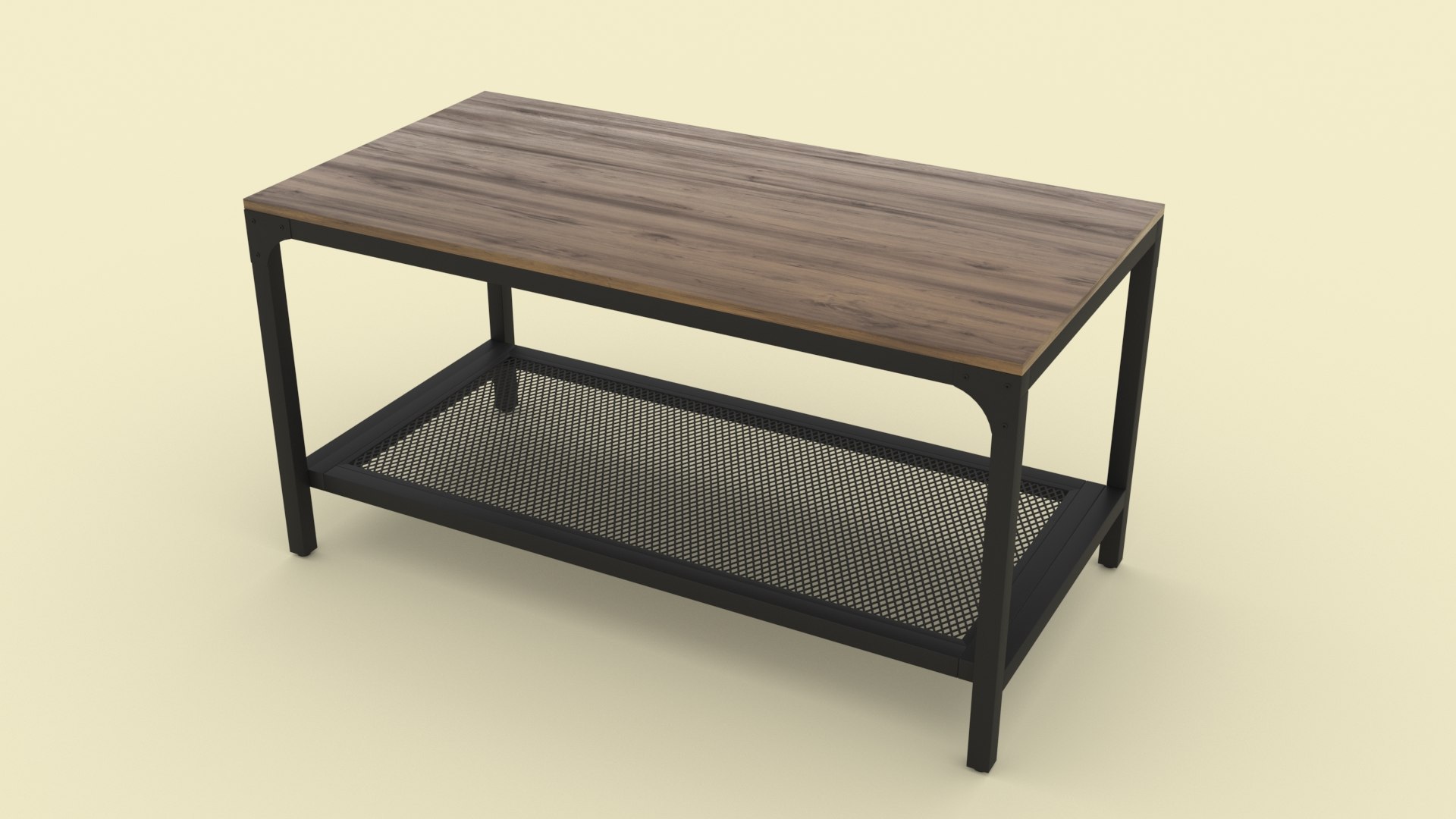 modèle 3D de Table basse IKEA FJALLBO 90*46 TurboSquid 1571892