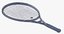 3D tennis racket model