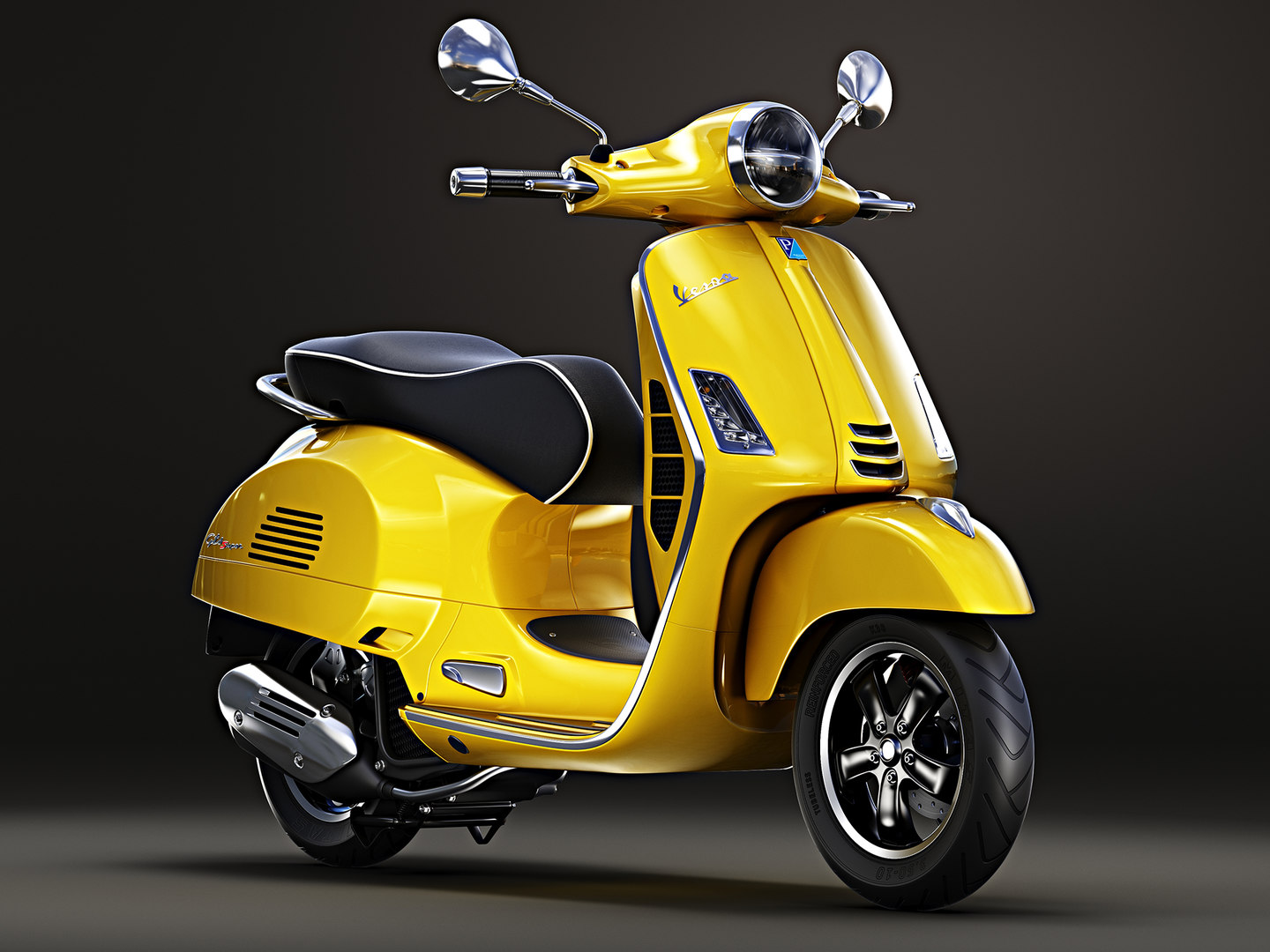 3D 2020 vespa gts super - TurboSquid 1572079