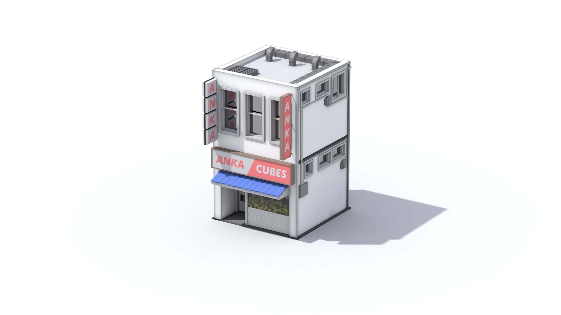 Stylized shop 3D - TurboSquid 1572261