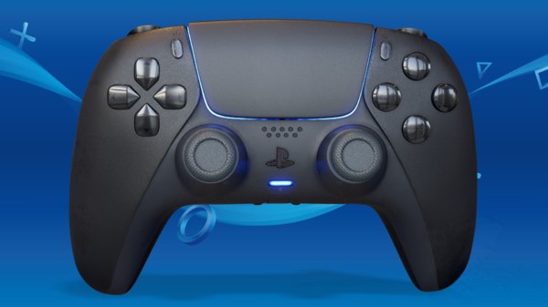 Modello 3D Sony PlayStation 5 DualSense Controller Nero PBR - TurboSquid  1572293