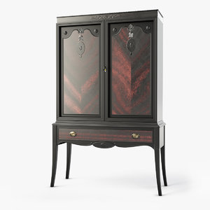 china cabinet 3D
