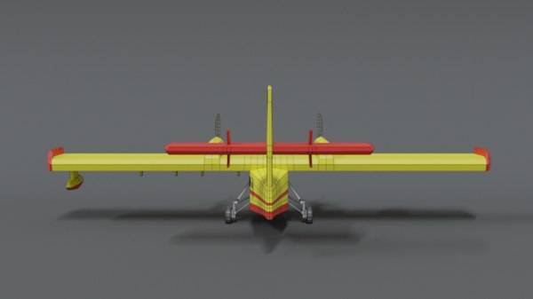 3D canadair cl 215 model - TurboSquid 1572307