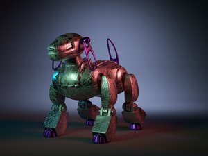 cyber dog 3D model