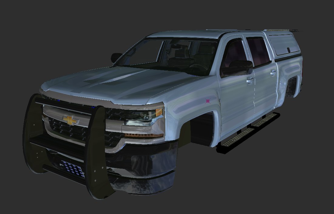 Free 3D 2017 chevy silverado TurboSquid 1572393