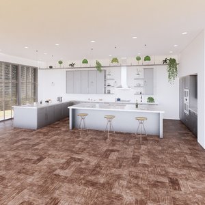 create kitchen revit parametric model