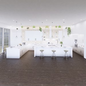 create kitchen revit parametric 3D model