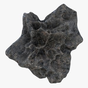 3D asteroid 01 model