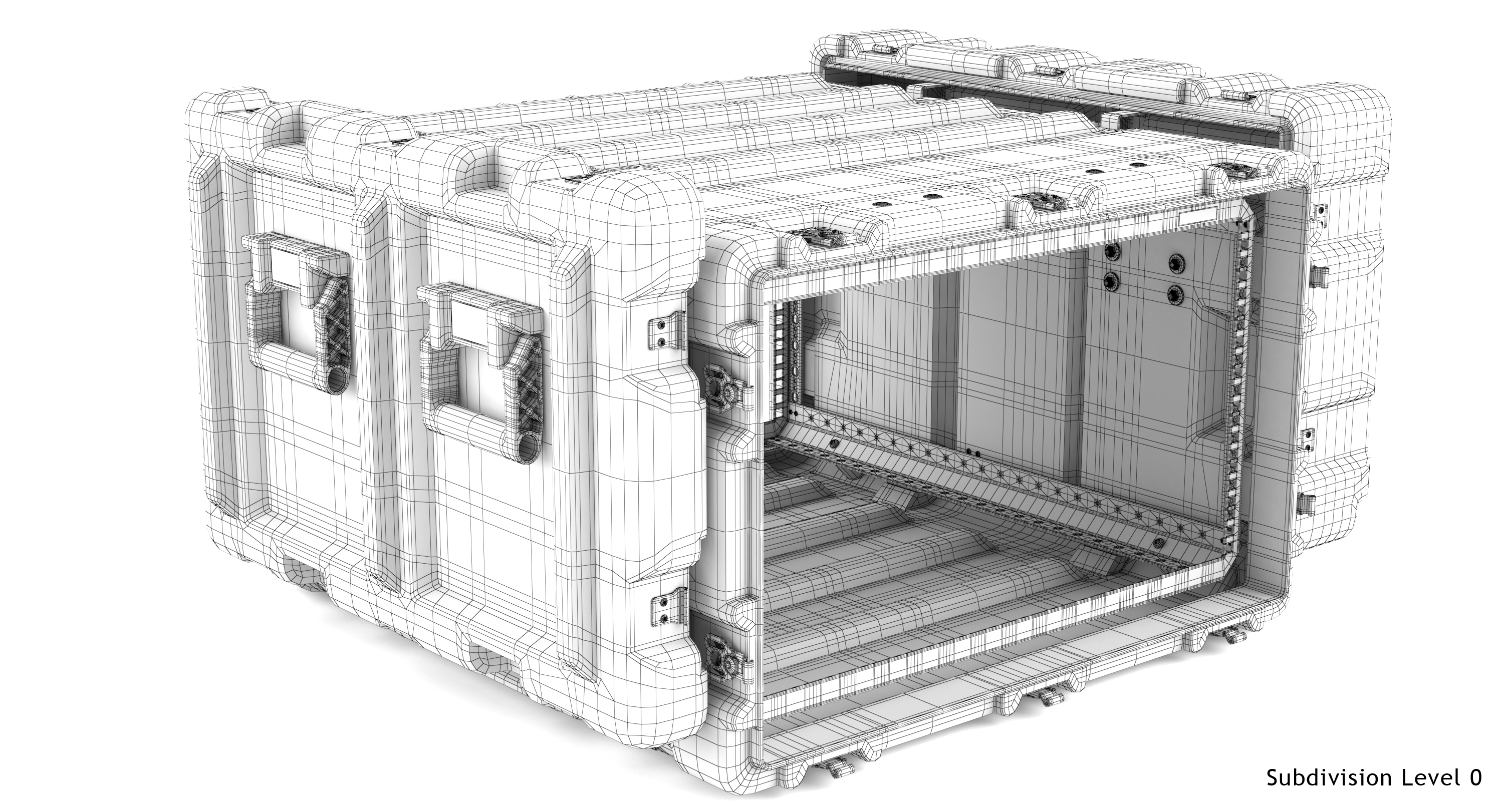 Pelican 7u rack 3D model - TurboSquid 1572817