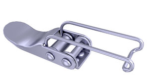 3D clamp clasp model