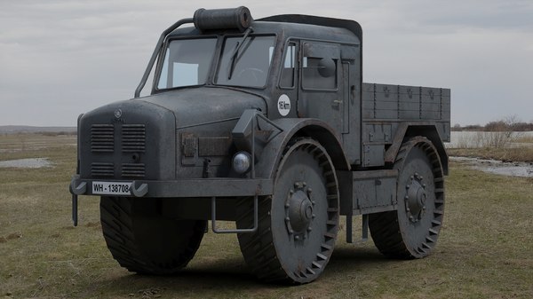 3d model german skoda rso